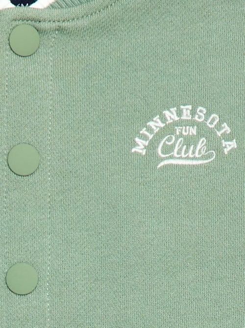 Vest in Amerikaanse campusstijl - Kiabi