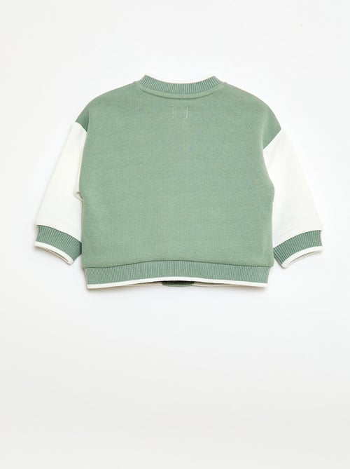 Vest in Amerikaanse campusstijl - Kiabi