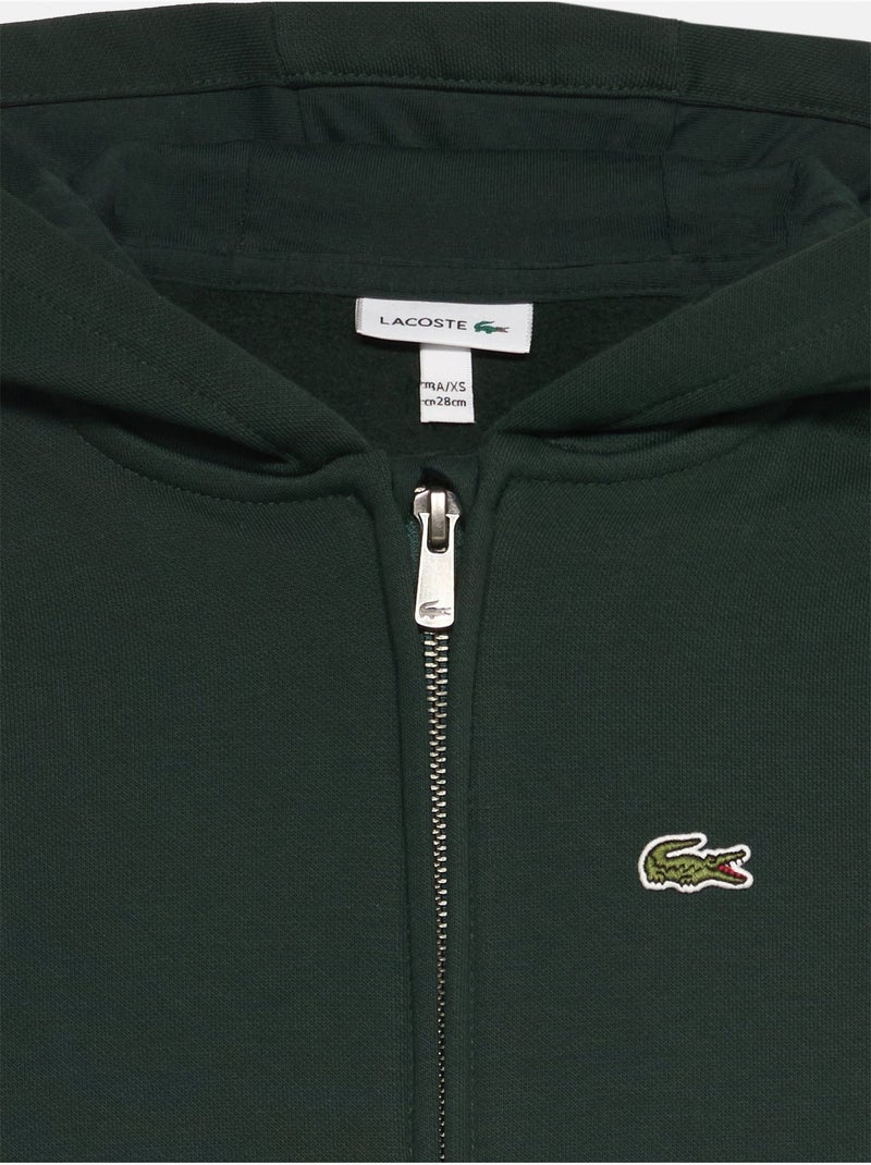 Vest met capuchon - lacoste Donkergroen - Kiabi
