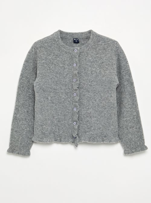 Vest met gerimpelde afwerkingen - Kiabi