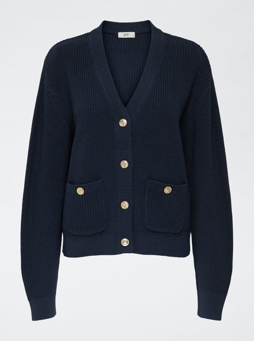 Vest met goudkleurige knopen 'JDY' - Kiabi