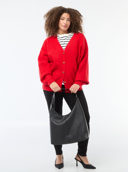 Vest met hartvormige knoopsluiting - Kiabi