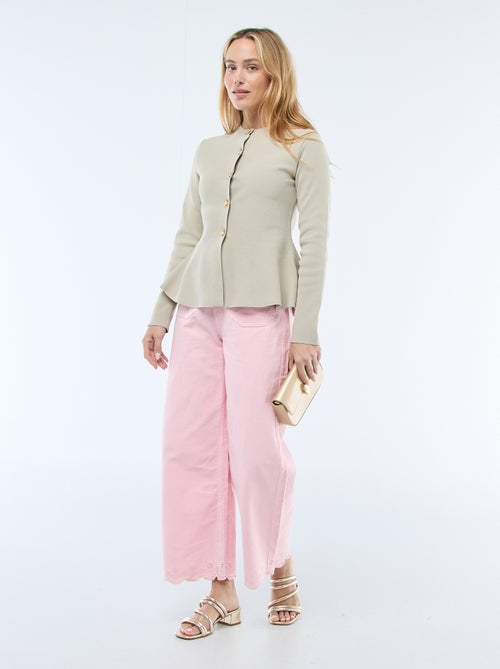 Vest met knopen met sterren - Kiabi