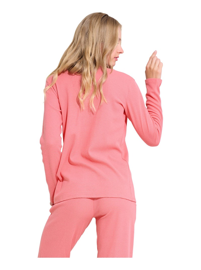 Vest met lange mouwen freely Roze - Kiabi