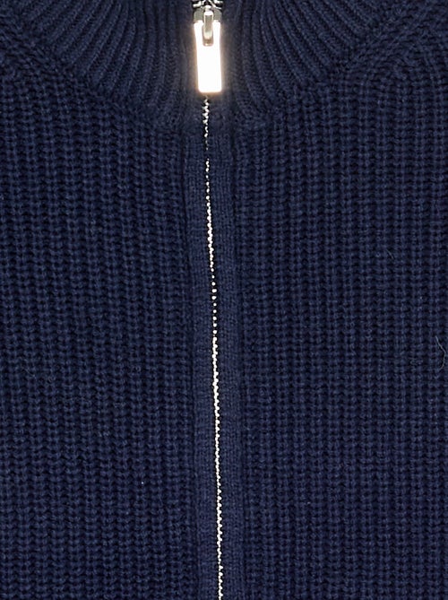 Vest met opstaande kraag en rits - Kiabi