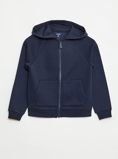 Vest met rits en capuchon met magneetsluiting - Makkelijk aan te trekken-collectie - Kiabi