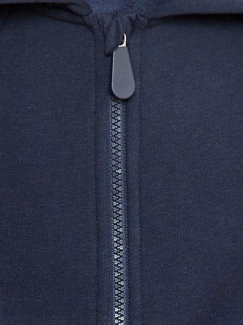 Vest met rits en capuchon met magneetsluiting - Makkelijk aan te trekken-collectie - Kiabi