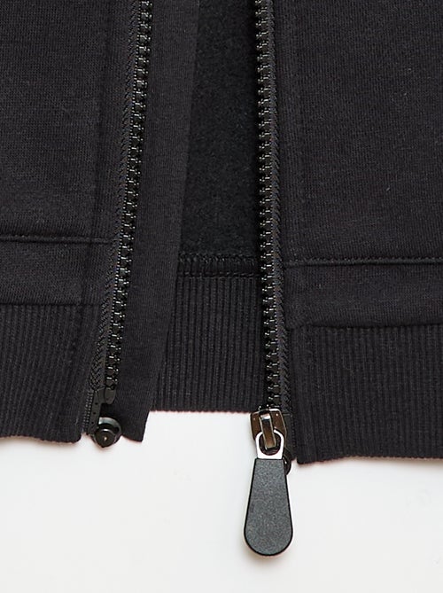 Vest met rits en capuchon met magneetsluiting - Makkelijk aan te trekken-collectie - Kiabi