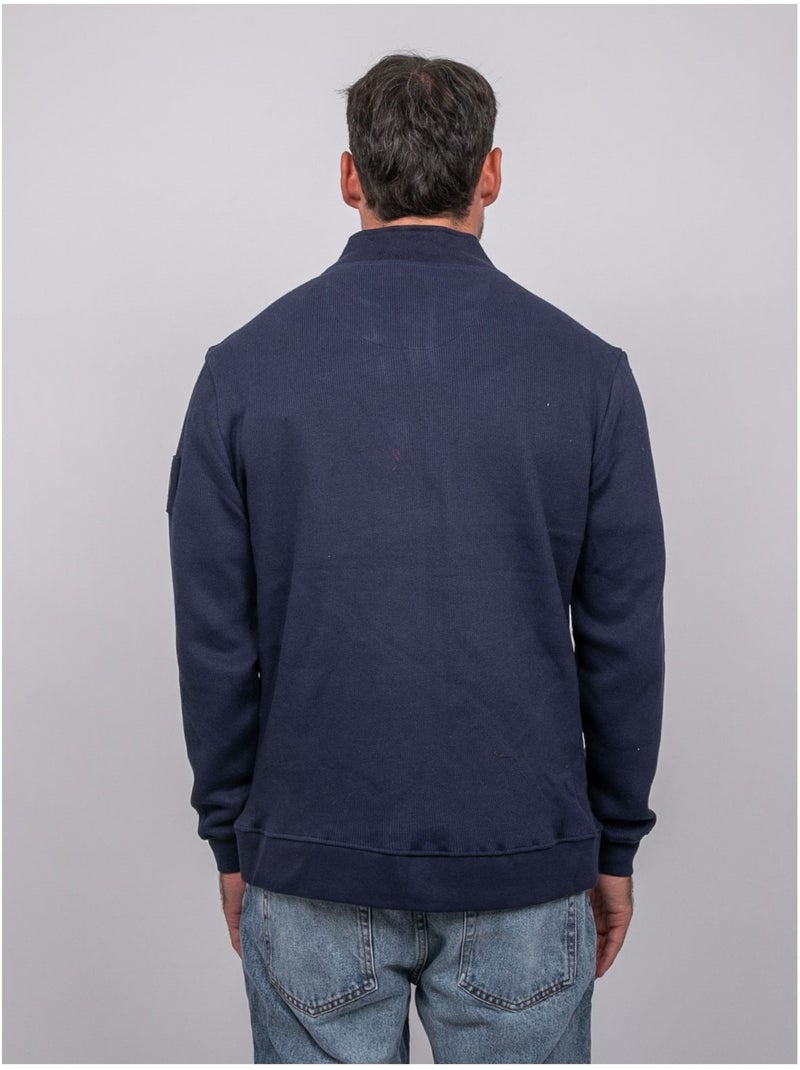 Vest met rits wiropax Marineblauw - Kiabi
