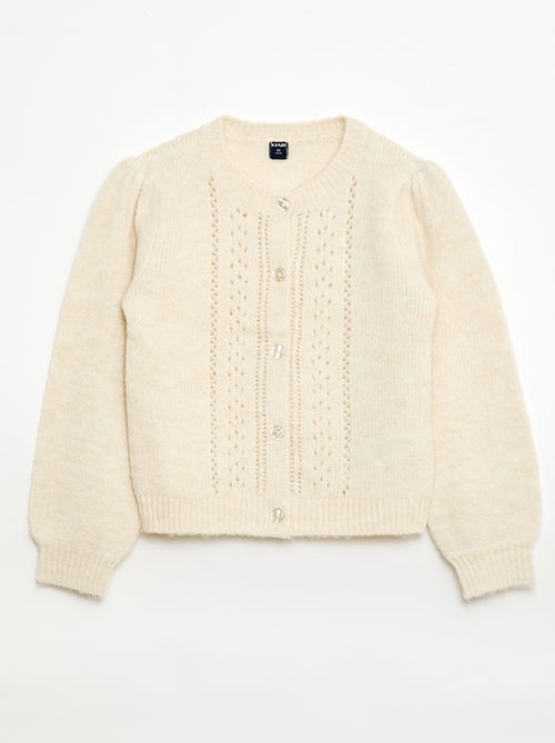 Vest van ajourbreisel - Kiabi