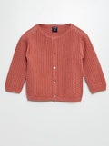 Vest van ajourtricot ROSE - Kiabi