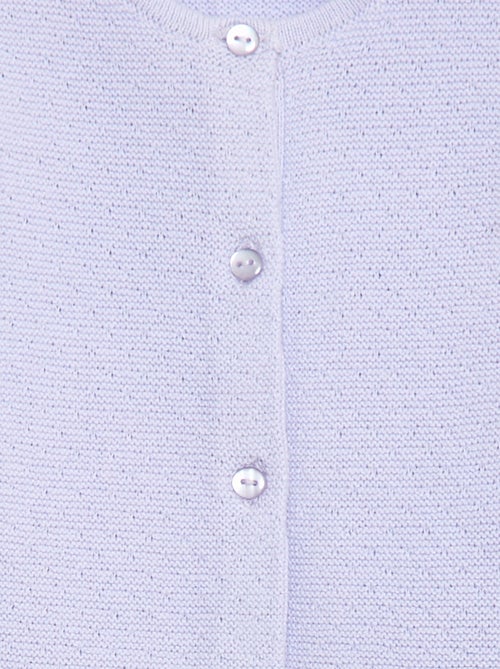 Vest van fantasie ajourgebreide stof - Kiabi