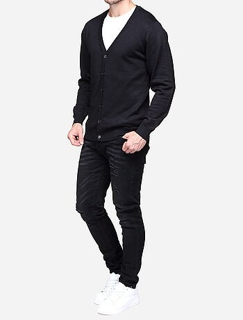 Vest van zachte stof - Frilivin