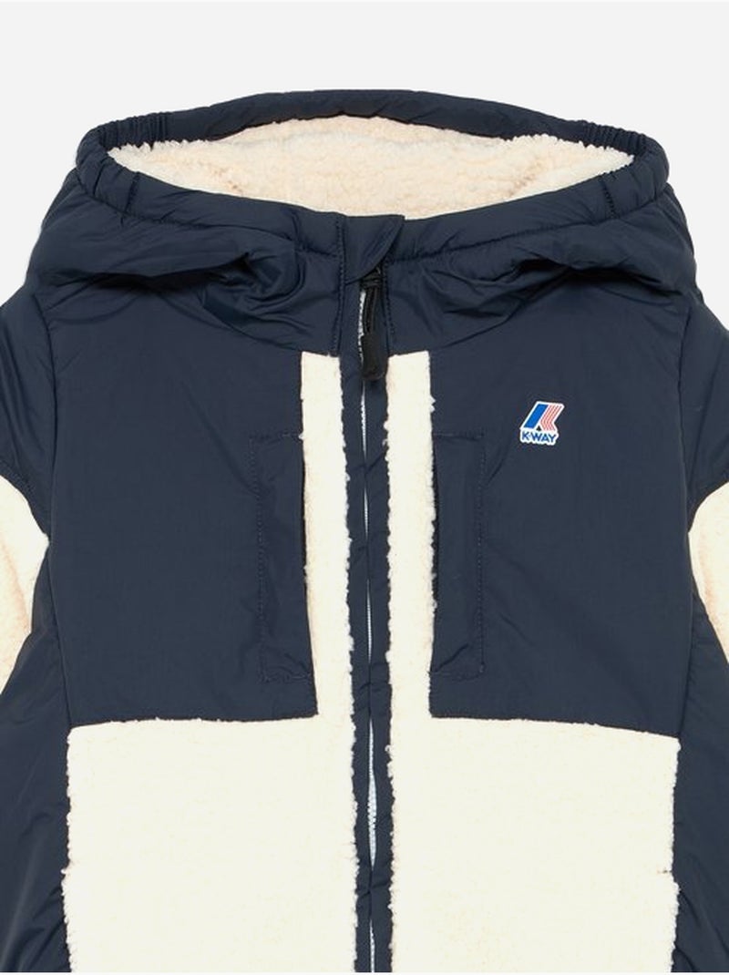 Veste à capuche - k-way Ecru - Kiabi