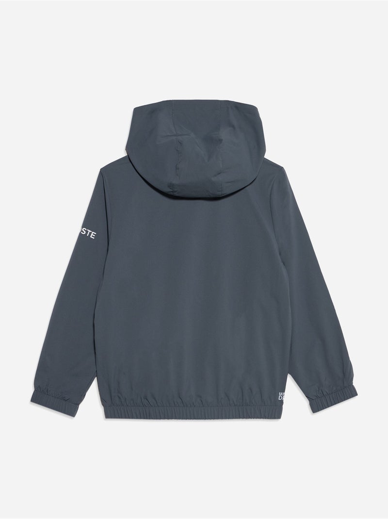 Veste à capuche - lacoste Bleu - Kiabi