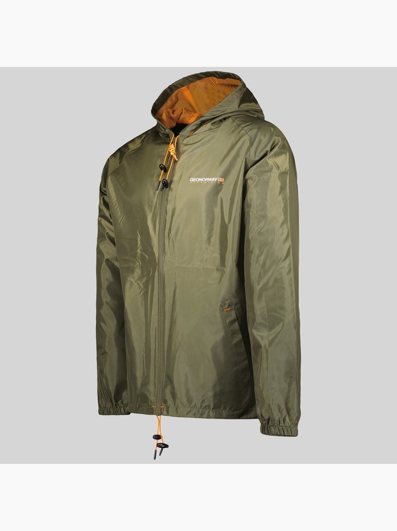 Veste à capuche boat – geographical norway Kaki - Kiabi