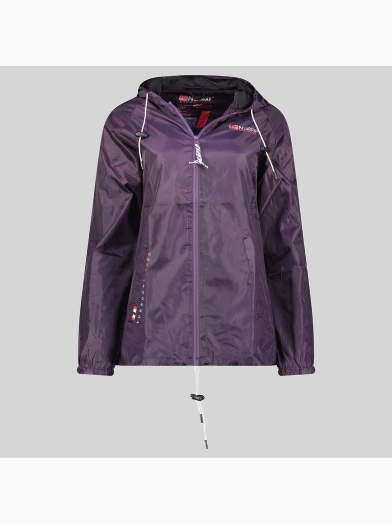 Veste à capuche boat – geographical norway Violet - Kiabi