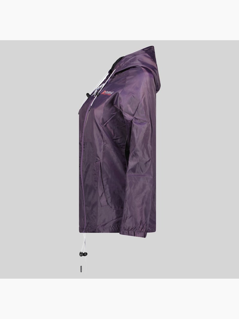 Veste à capuche boat – geographical norway Violet - Kiabi