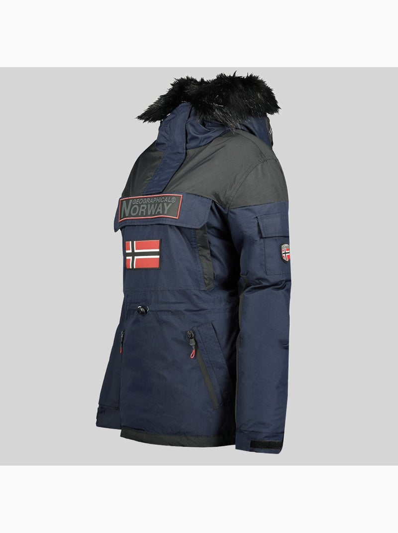 Veste à capuche bruna – geographical norway Bleu marine - Kiabi