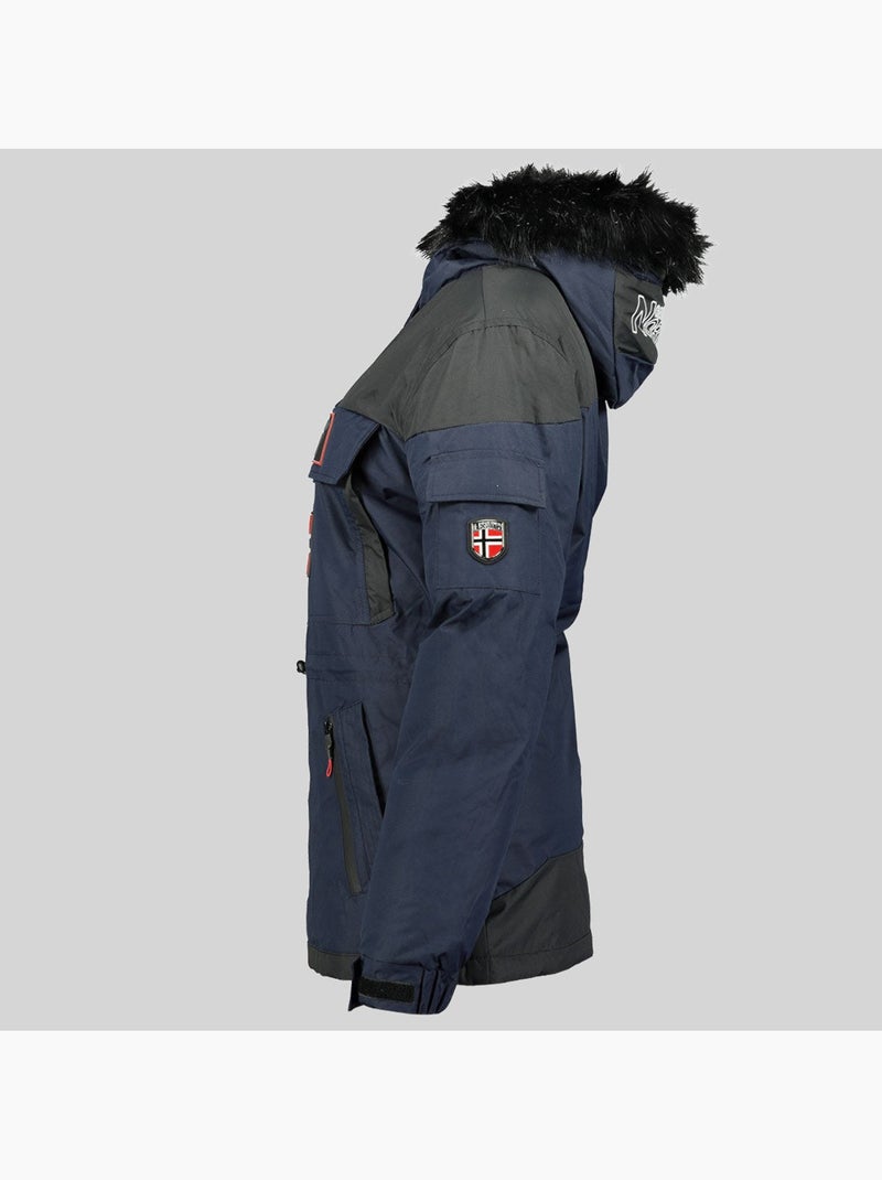 Veste à capuche bruna – geographical norway Bleu marine - Kiabi