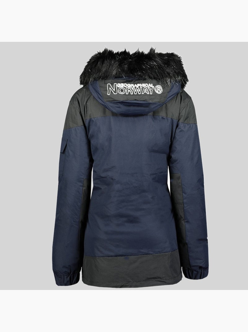 Veste à capuche bruna – geographical norway Bleu marine - Kiabi