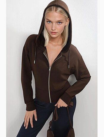 Veste à capuche et manches longues busem