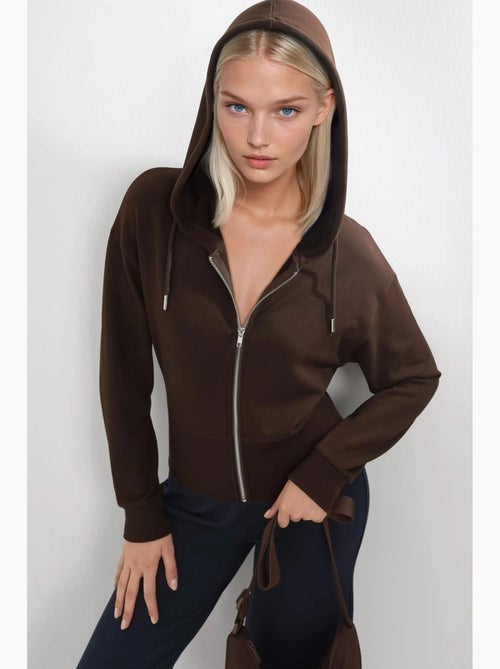 Veste à capuche et manches longues busem - Kiabi