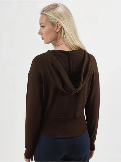Veste à capuche et manches longues busem - Kiabi