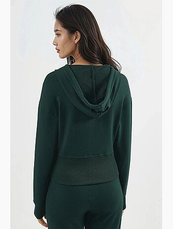 Veste à capuche et manches longues busem