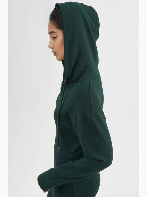 Veste à capuche et manches longues busem - Kiabi Veste à capuche et manches longues busem - Kiabi