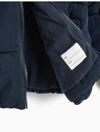 Veste à capuche matelassée, mo fashion