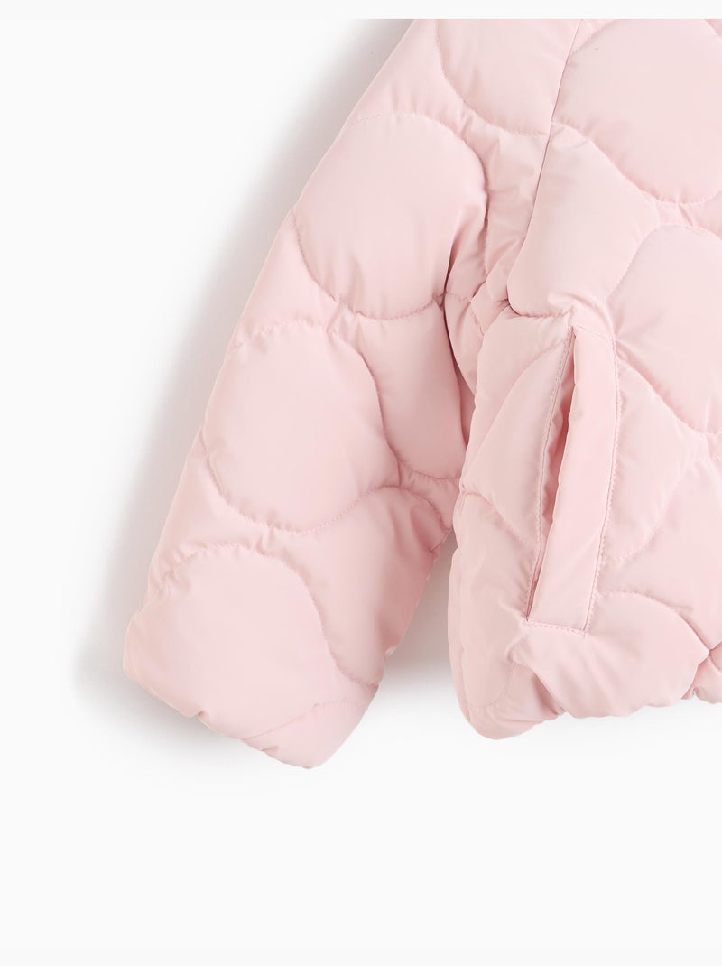 Veste à capuche matelassée, mo fashion Rose - Kiabi