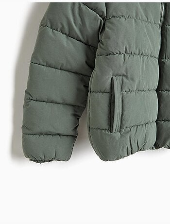 Veste à capuche matelassée, mo fashion