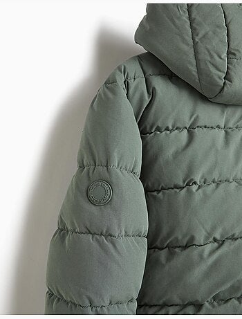 Veste à capuche matelassée, mo fashion