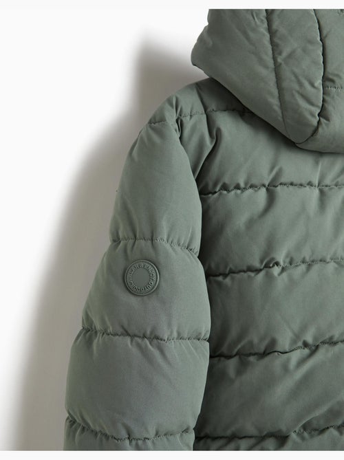 Veste à capuche matelassée, mo fashion - Kiabi Veste à capuche matelassée, mo fashion - Kiabi