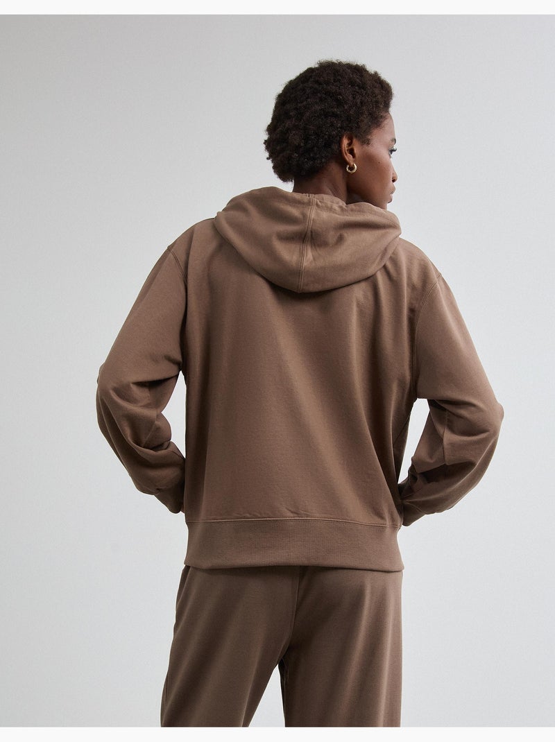 Veste à capuche, mo fashion Beige - Kiabi