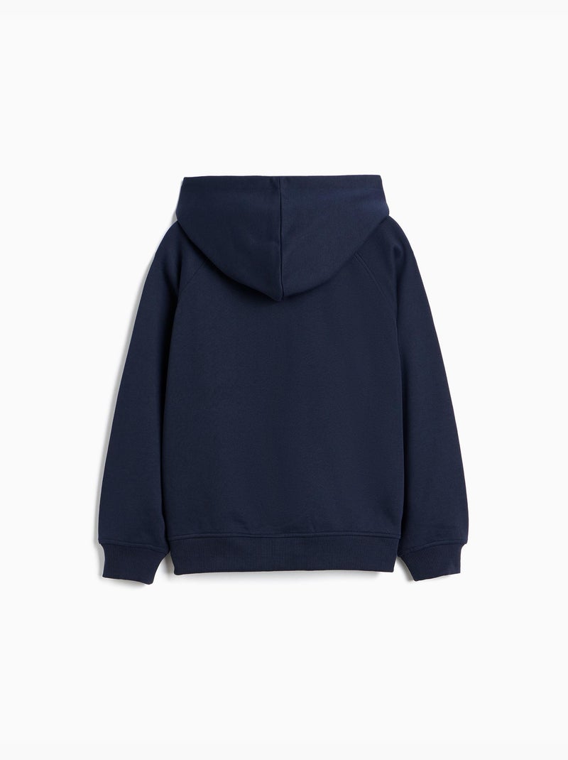 Veste à capuche, mo fashion Bleu - Kiabi