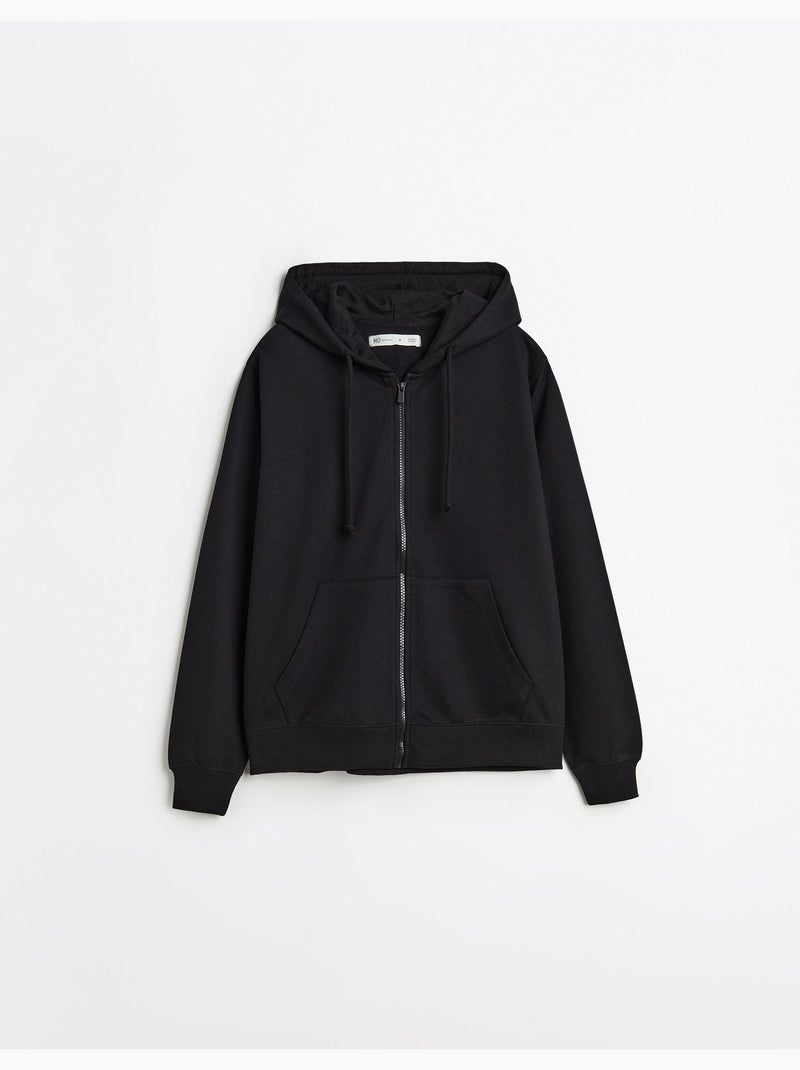 Veste à capuche, mo fashion Noir - Kiabi