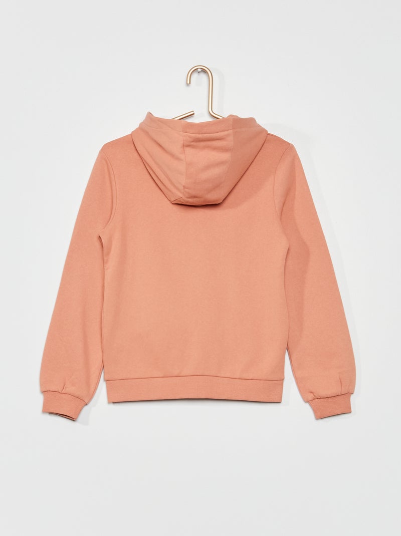 Veste à capuche rose - Kiabi