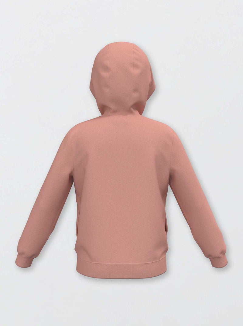 Veste à capuche rose - Kiabi