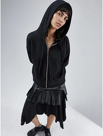 Veste à capuche zippée avec poches busem
