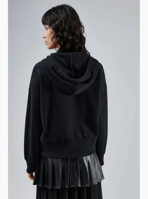 Veste à capuche zippée avec poches busem - Kiabi Veste à capuche zippée avec poches busem - Kiabi