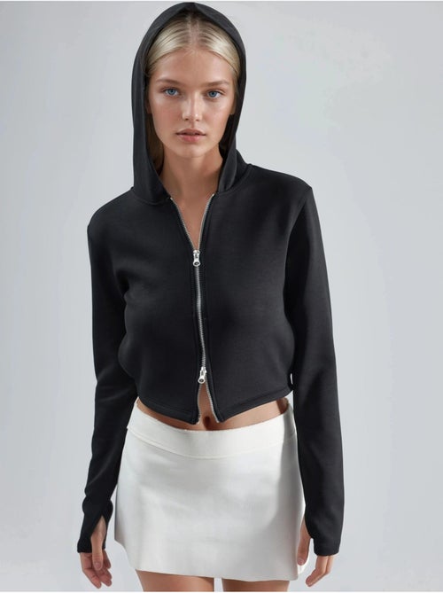 Veste à capuche zippée et coupe classique busem - Kiabi Veste à capuche zippée et coupe classique busem - Kiabi