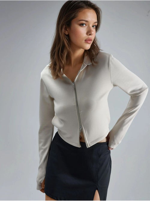 Veste à capuche zippée et coupe classique busem - Kiabi Veste à capuche zippée et coupe classique busem - Kiabi
