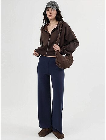 Veste à capuche zippée et coupe décontractée busem