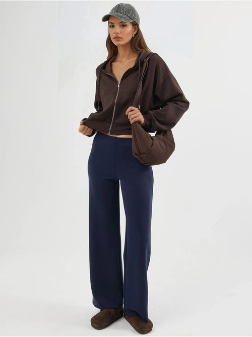 Veste à capuche zippée et coupe décontractée busem - Kiabi