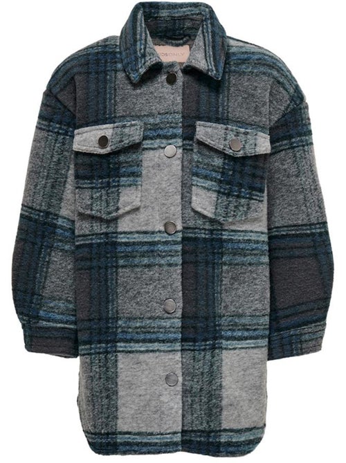 Veste à carreaux Fille Kids ONLY - Kiabi Veste à carreaux Fille Kids ONLY - Kiabi