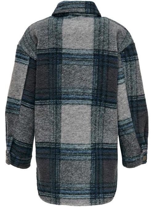 Veste à carreaux Fille Kids ONLY - Kiabi Veste à carreaux Fille Kids ONLY - Kiabi
