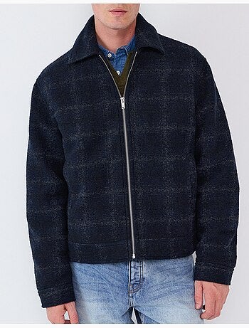 Veste à carreaux, mo fashion
