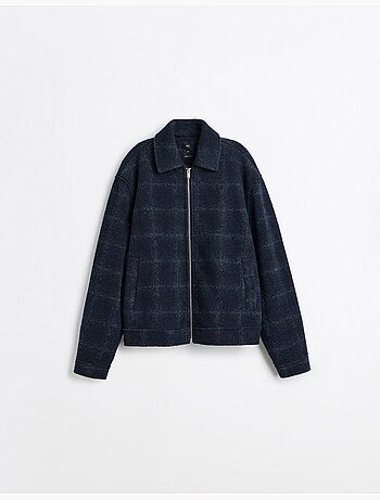 Veste à carreaux, mo fashion